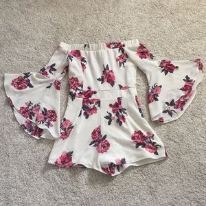 Women’s Floral Romper
